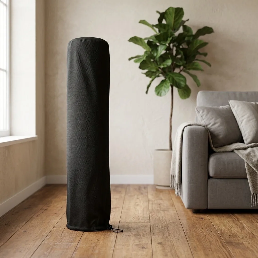 Fan Storage Bag Tower Fan Cover For Outdoor Weather Protection High Humidity Fan Protection Cover Wear And Tear Resistant