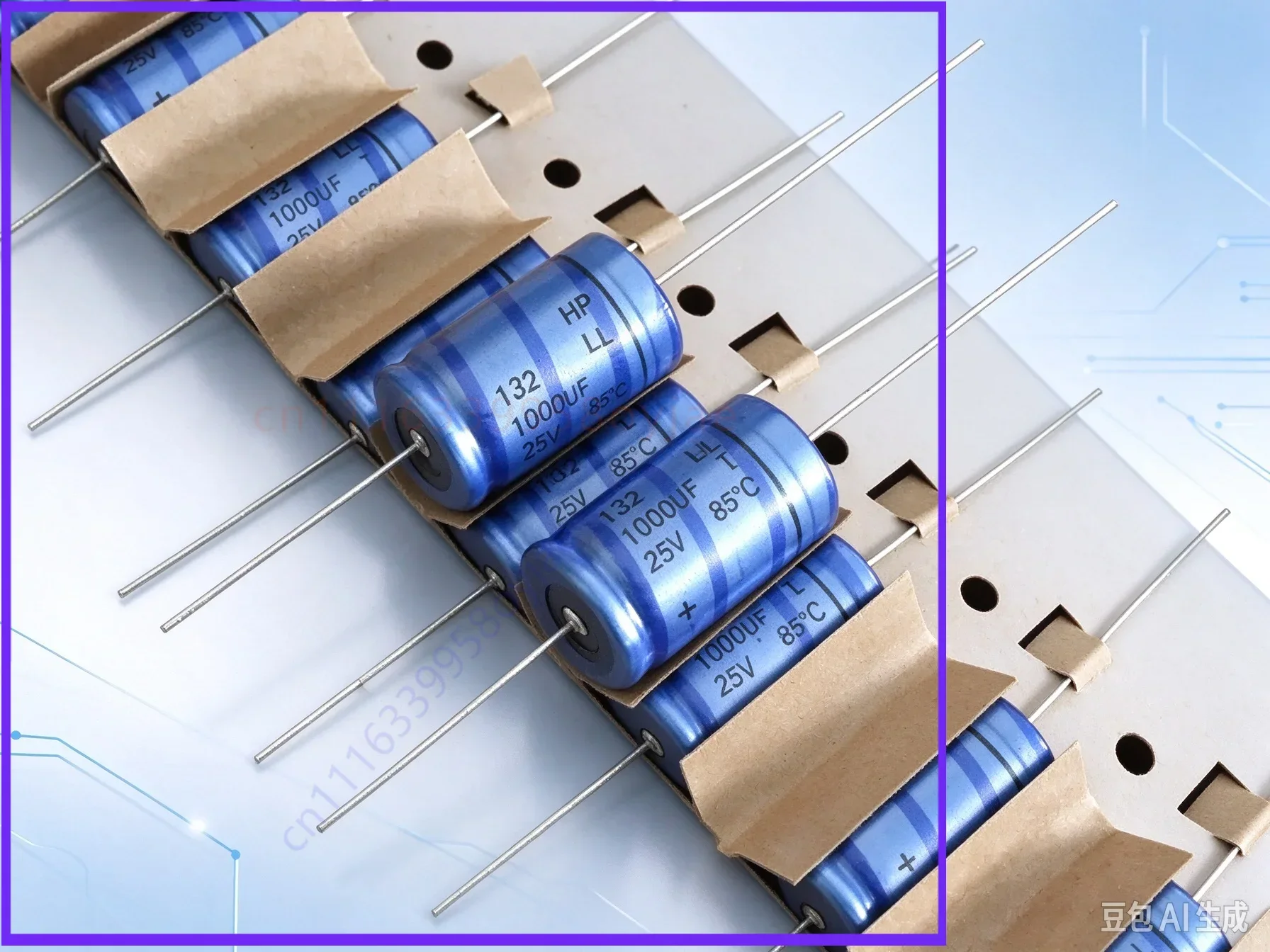 Genuine for PHILIPS HP132 LL 1000uF 25V Audio Electrolytic Capacitor  5pcs