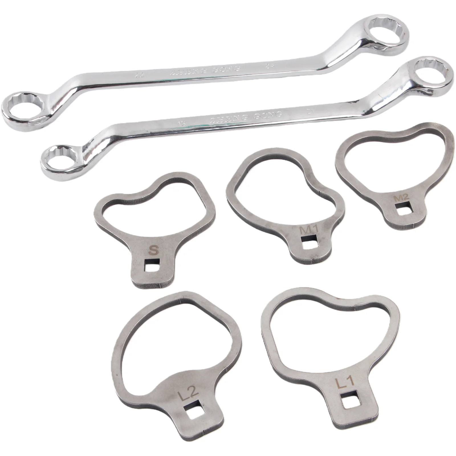 

Профессиональный комплект роликовых ключей и выравнивающих развала из нержавеющей стали с держателями кулачка для грузовиков и внедорожников GM (OEM 41620–41590)