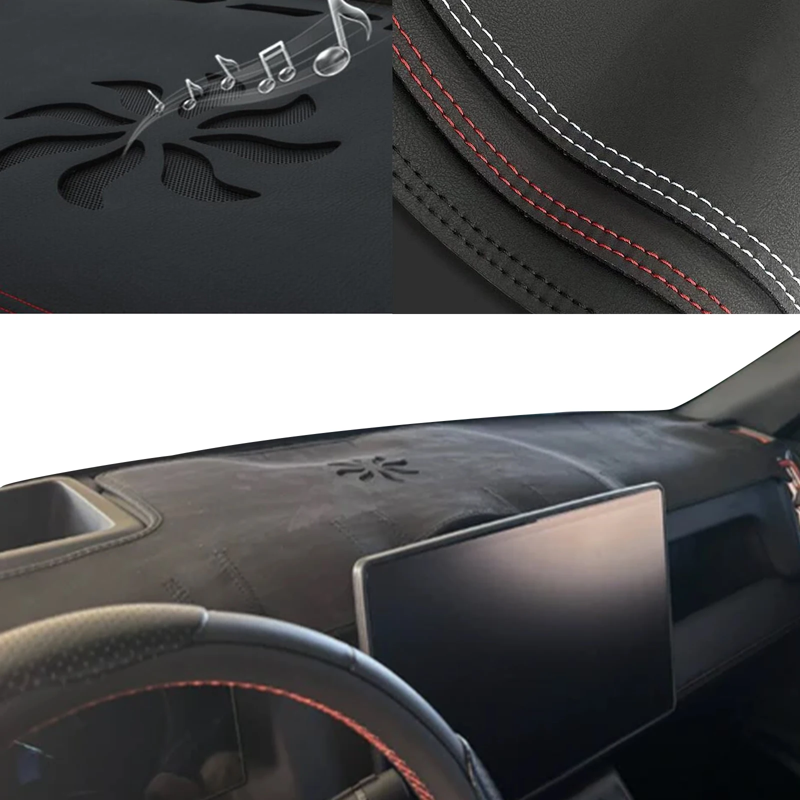 

Подходит для BYD Shark 6 2025 2026: Специальный индивидуальный чехол на приборную панель, антибликовый солнцезащитный коврик, аксессуары для интерьера