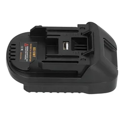 BS18MT New Battery Adapter Converter USB For Bosch 18V BAT619G/620 Batteries Convert To For Makita 18V BL 1860 Lithium Battery