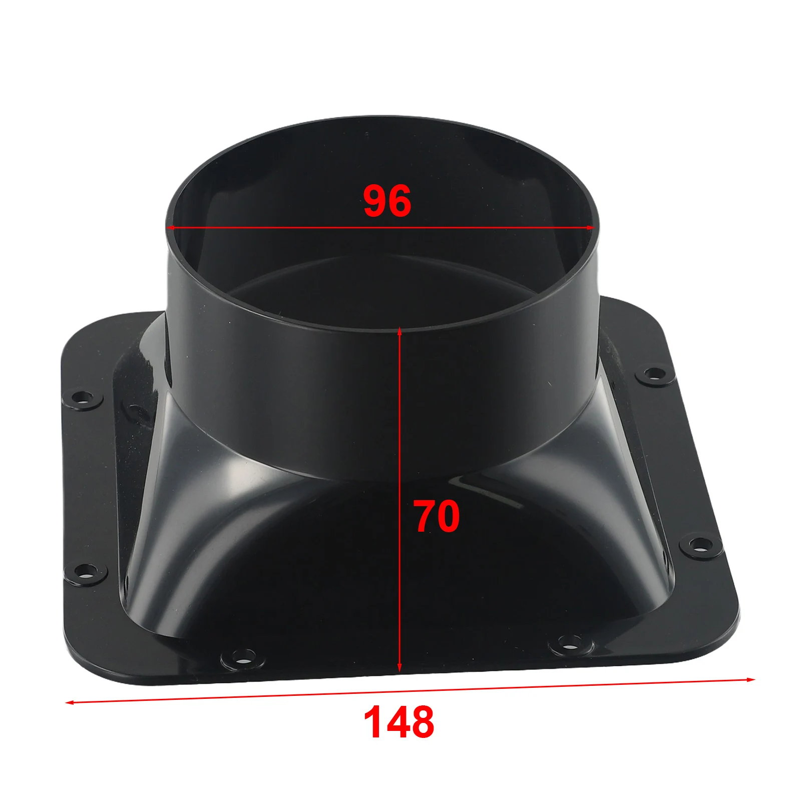None Ventilation Duct Flange Connector None 150MM 110MM 200MM ABS Air Inlet And Outlet Ventilation Equipment Indoor