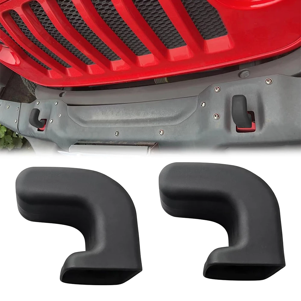 Upgraded Front Bumper Tow Hook Cover For Jeep Wrangler JK JL Gladiator JT 2007-2023 Big Size Silicone Hook Cushion Protector