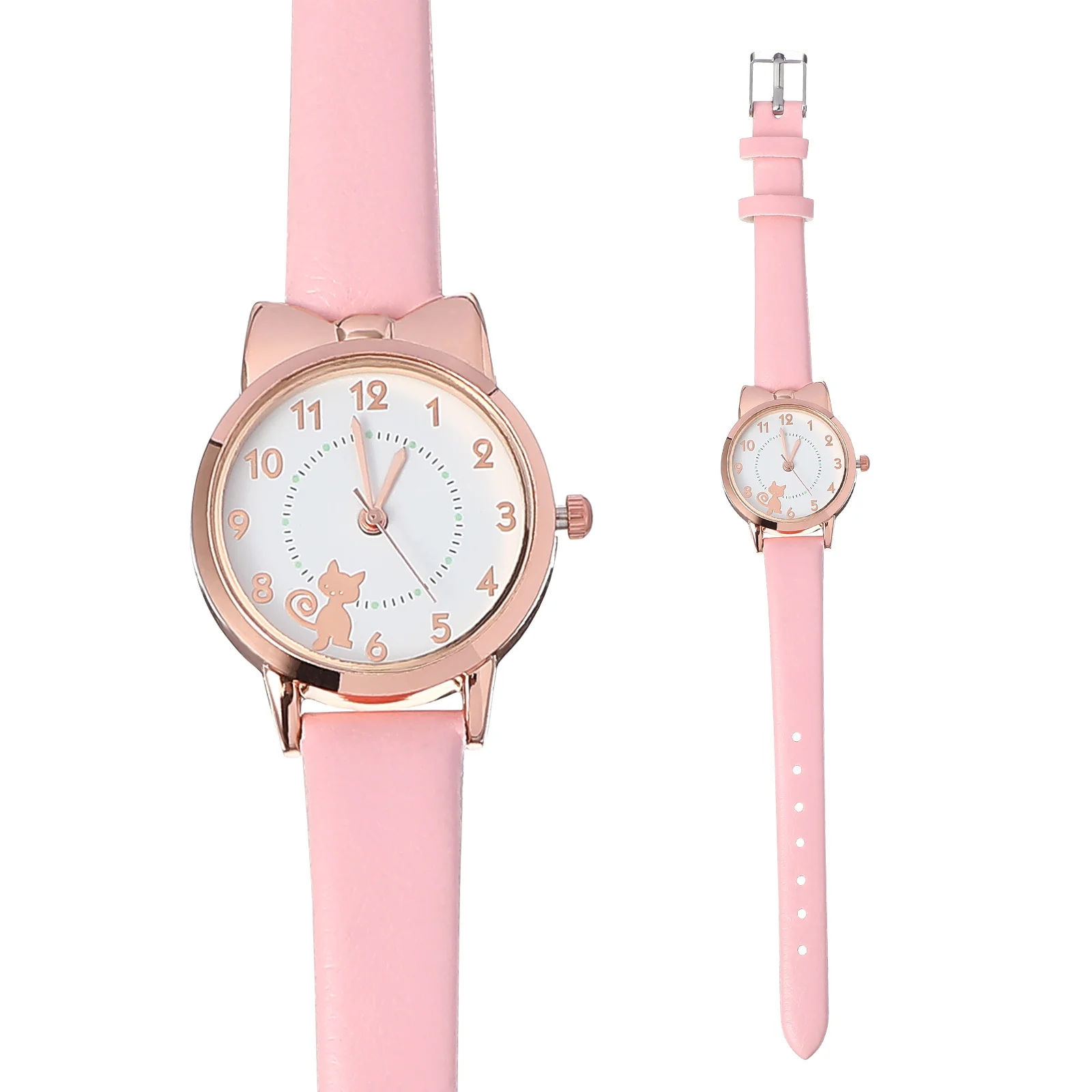 مشاهدة الساعات عارضة ساعة المعصم حزام الوردي حركة الكوارتز عارضة ملابس المعصم الزخرفية