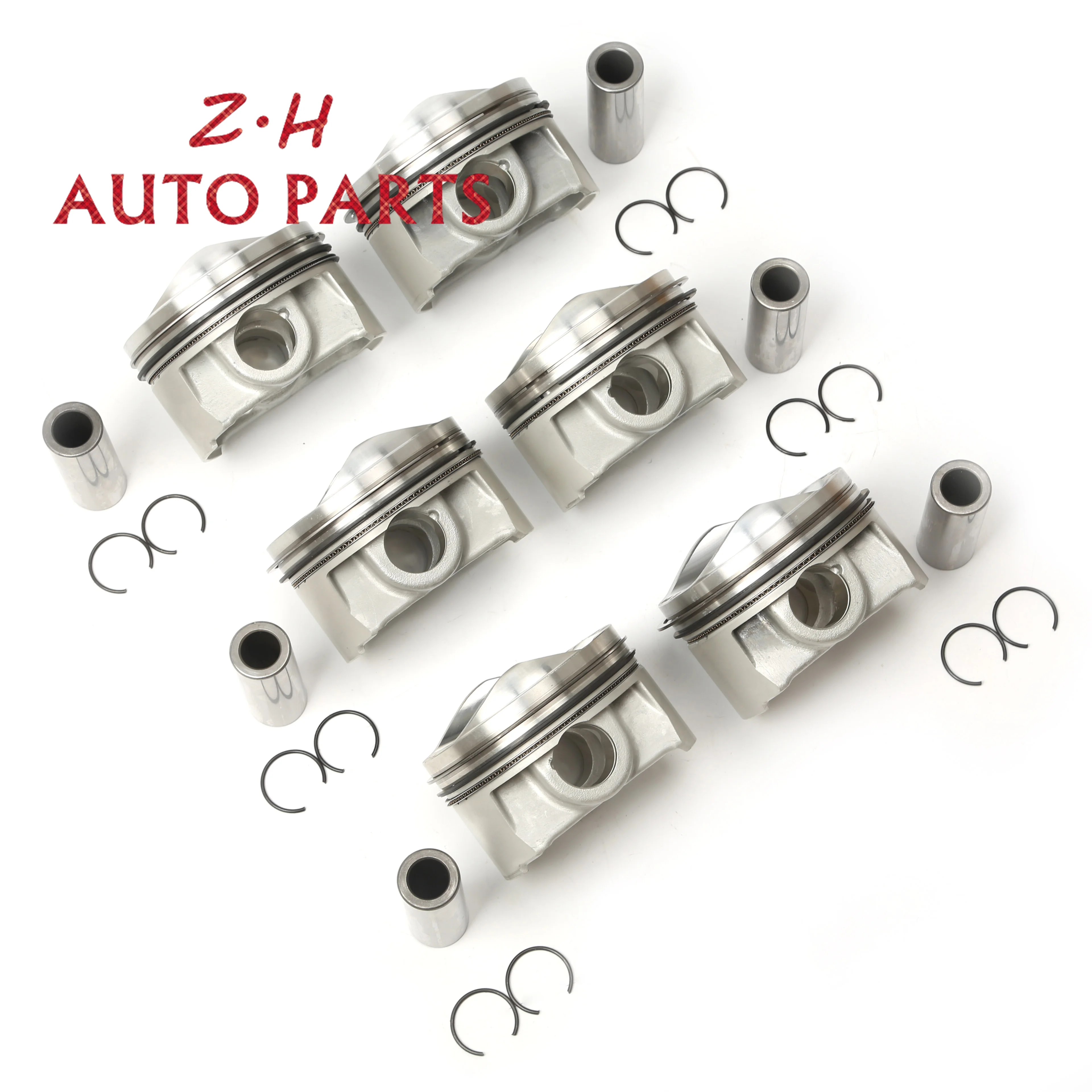 STD 84.51mm Piston 06E 107 066 DN & Piston Ring Set 06E198151Q For Audi A4 B8 A6 Allroad A8 Q5 Q7 VW Touareg 3.0T Pin 22mm