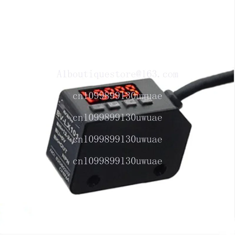 LX-101 Color Code Photoelectric Switch Color Sensor Intelligent Label Deviation Correction Color Separation Positioning Sensor