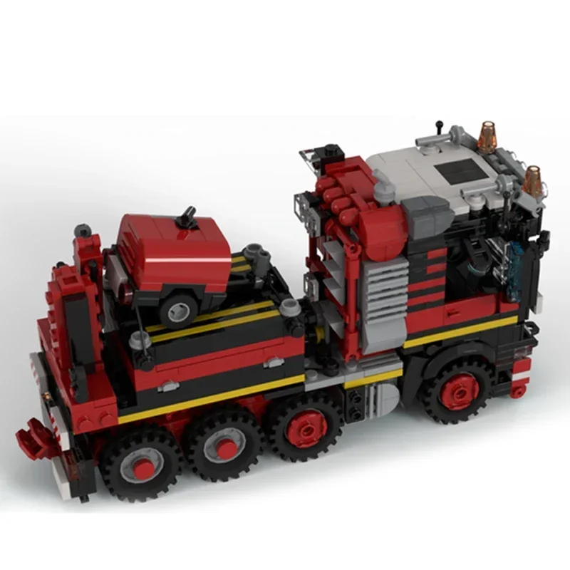 Bloques de construcción Moc serie de coches modelo tractor balastro ladrillos técnicos DIY montaje juguetes de construcción para niños regalos de vacaciones