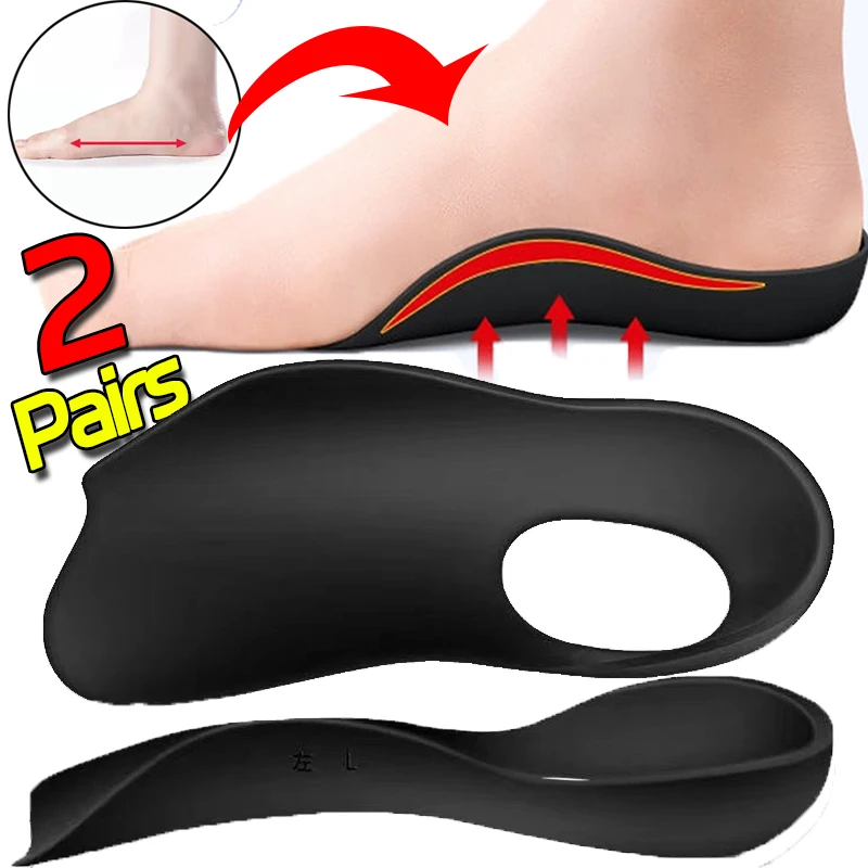 

Orthopedic Flat Foot Insoles O-Shaped Legs Correction Insoles for Shoes Insert High Arch Support Pads Unisex Foot Care Insoles