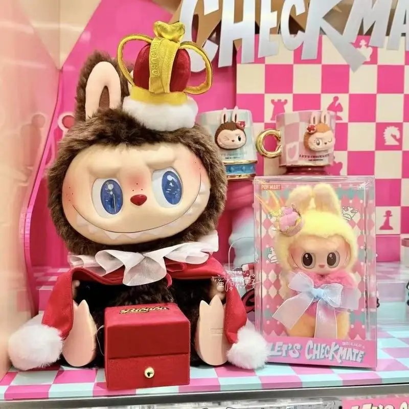 

Genuine Labubu The Monsters Let‘S Checkmate Series Blind Box King and Queen Cute Vinyl Dolls Anime Figures Collection Toys Gifts