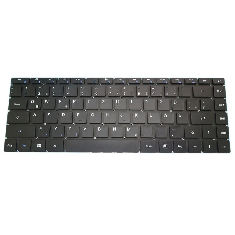 

Laptop Keyboard For ODYS myBook 14 PRO German GR New Black Without Frame