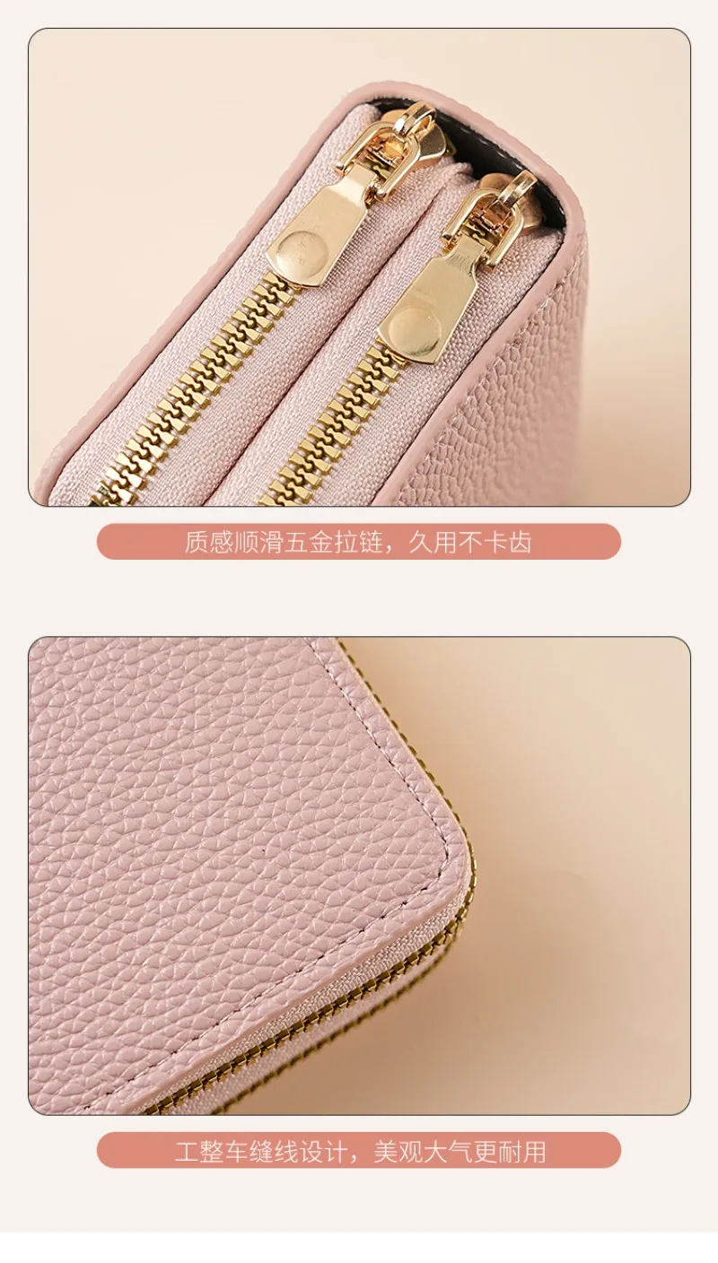 BT21 Coin Wallet Kawaii Cartoon COOKY TATA Purse Litchi PU Leather Bag Women Fashion Casual Multi-Card Slot Wallet Birthday Gift view 5