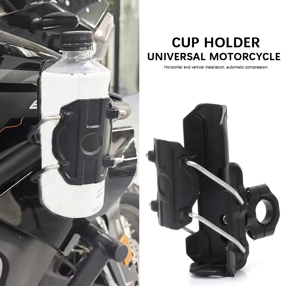 

Motorcycle FOR BMW Universal 22-32mm Accessories Water Bottle Holder Adjustable Handlebar Cup Cage For MTB Road Cycling、ADV