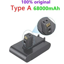 22.2 V 68000mAh lithium battery for Dyson DC31 DC34 DC35 DC44 DC45 animal vacuum cleaner battery (Type A)