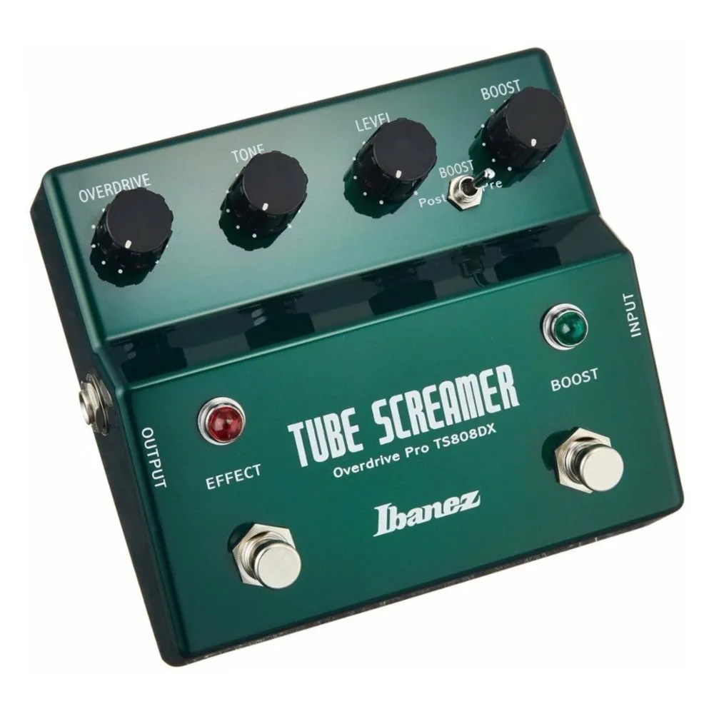 IBANEZ TS808DX TUBE SCREAMER NEW Distortion Booster/Overdrive Guitar Effects Pedal Stomp