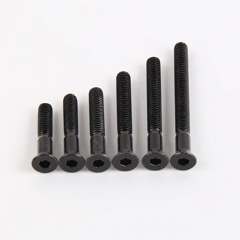 17pcs Per set Skateboard Hardware Flat head hexagon bolts and screws with L tool Surfboard parts