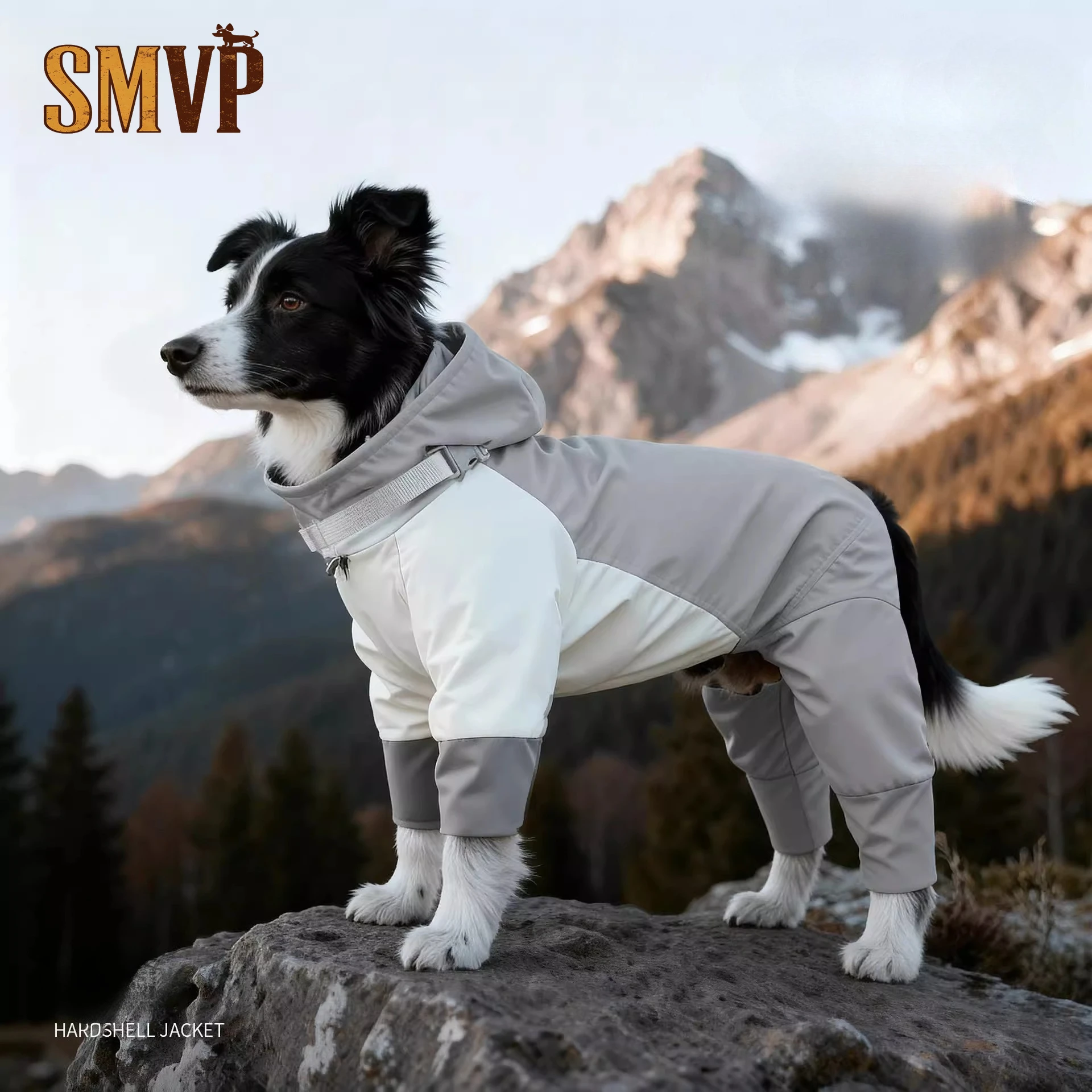 

Waterproof Four-legged Dog Raincoat Reflective Strip Design All Sizes Pet Outdoor Apparel for Rainy Days Dog Clothes