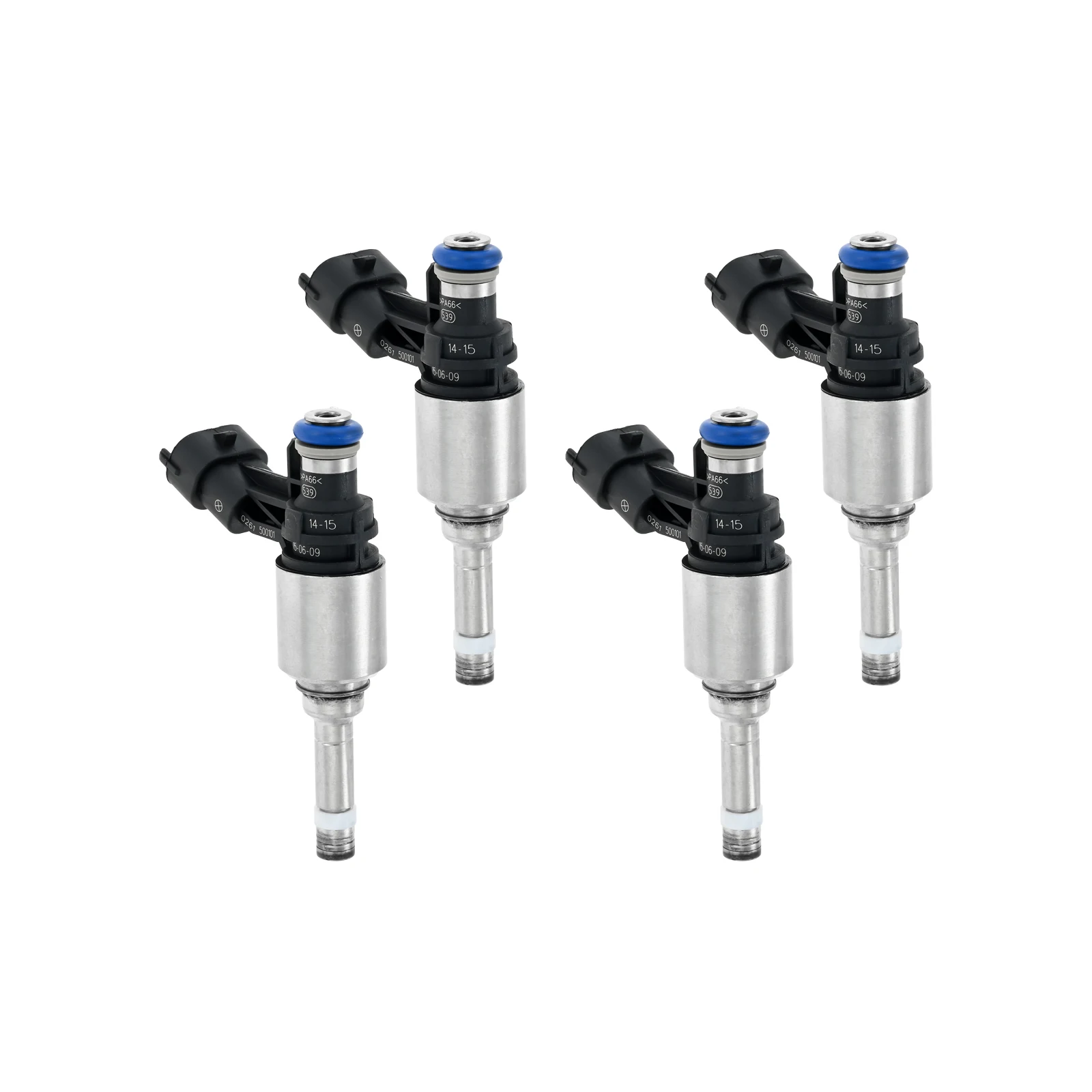 4Pcs 35310-2B120 35310-2B160 Fuel Injector Compatible with Hyundai Veloster Accent Kia Rio Soul 2012-2017 1.6L Car Accessories