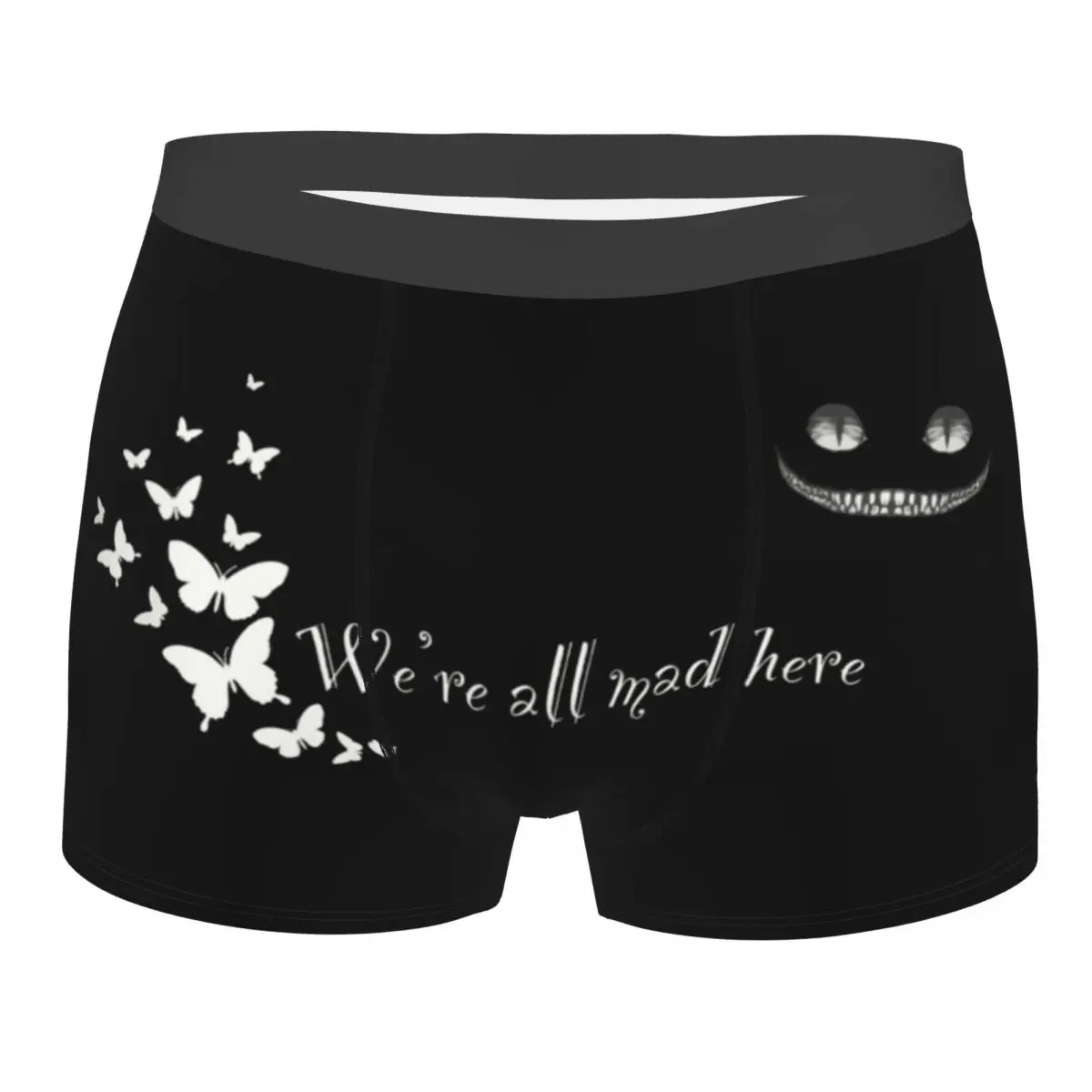 

Male Sexy Cheshires Cat Underwear Boxer Briefs Men Breathbale Shorts Underpants