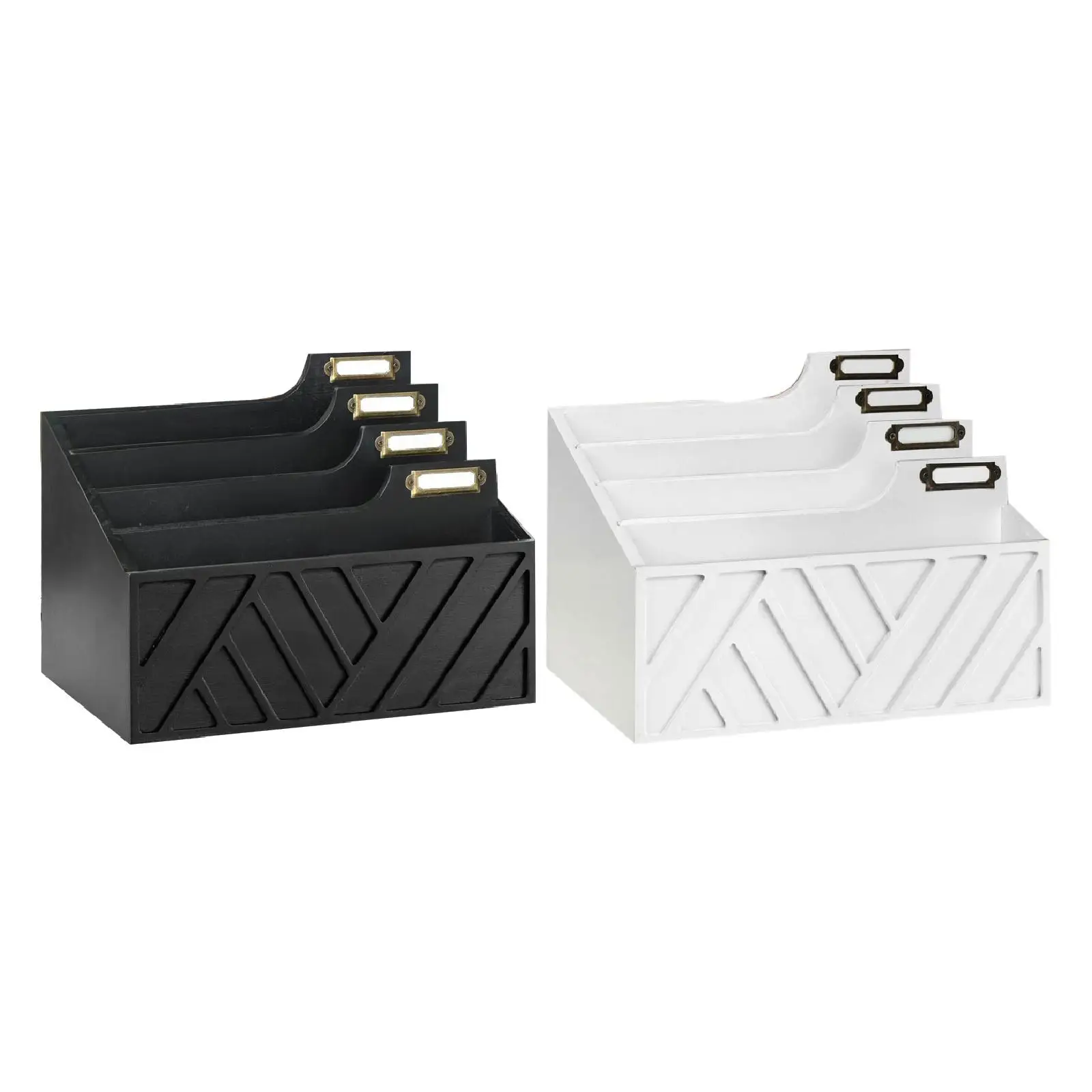 

Mail Organizer, Letter Sorter 4 Compartments Accessories Mail Sorter Letter