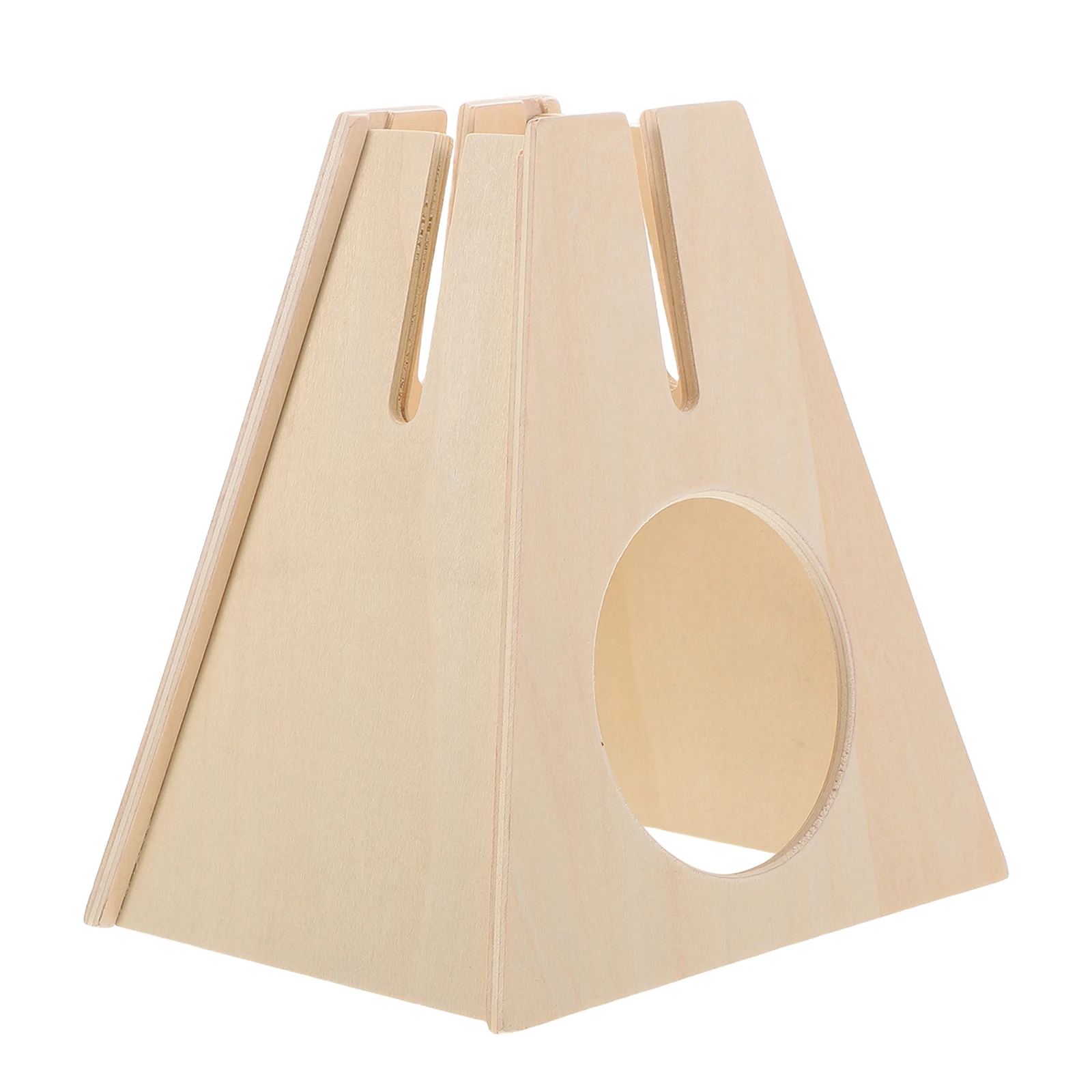 Деревянный держатель для бутылки для хомяка