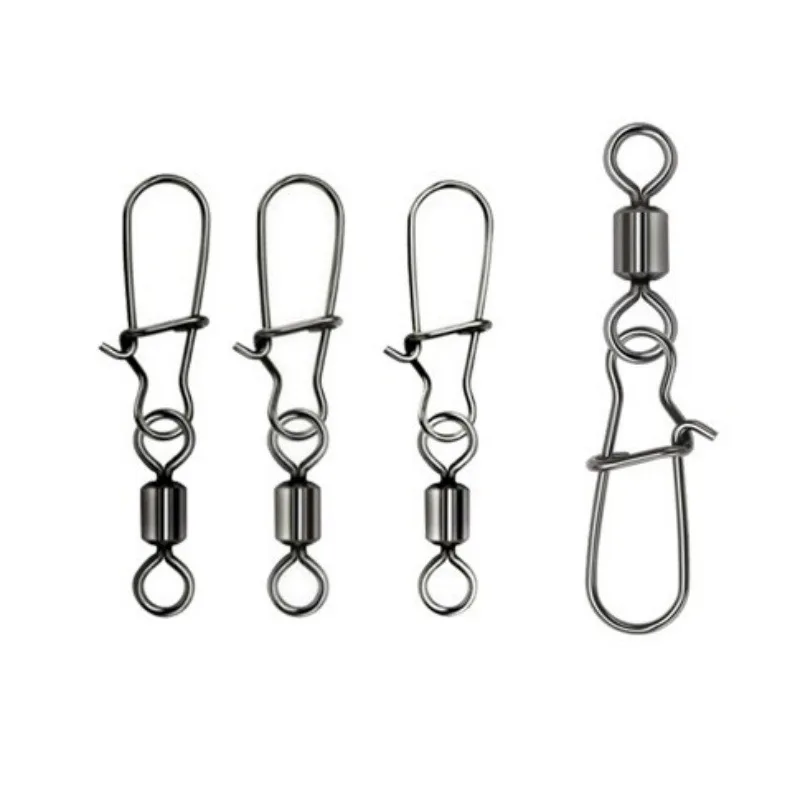 American Style Swivel Enhanced Pin Eight Shaped Ring Connector Quick 8-shaped Swivel Ring Sub Pin Connection Fishing Gear Access