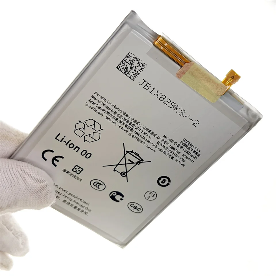 Batería de repuesto EB-BA166ABY de 5000mAh para Samsung Galaxy A16 5G SM-A166E, incluye herramientas gratis 2