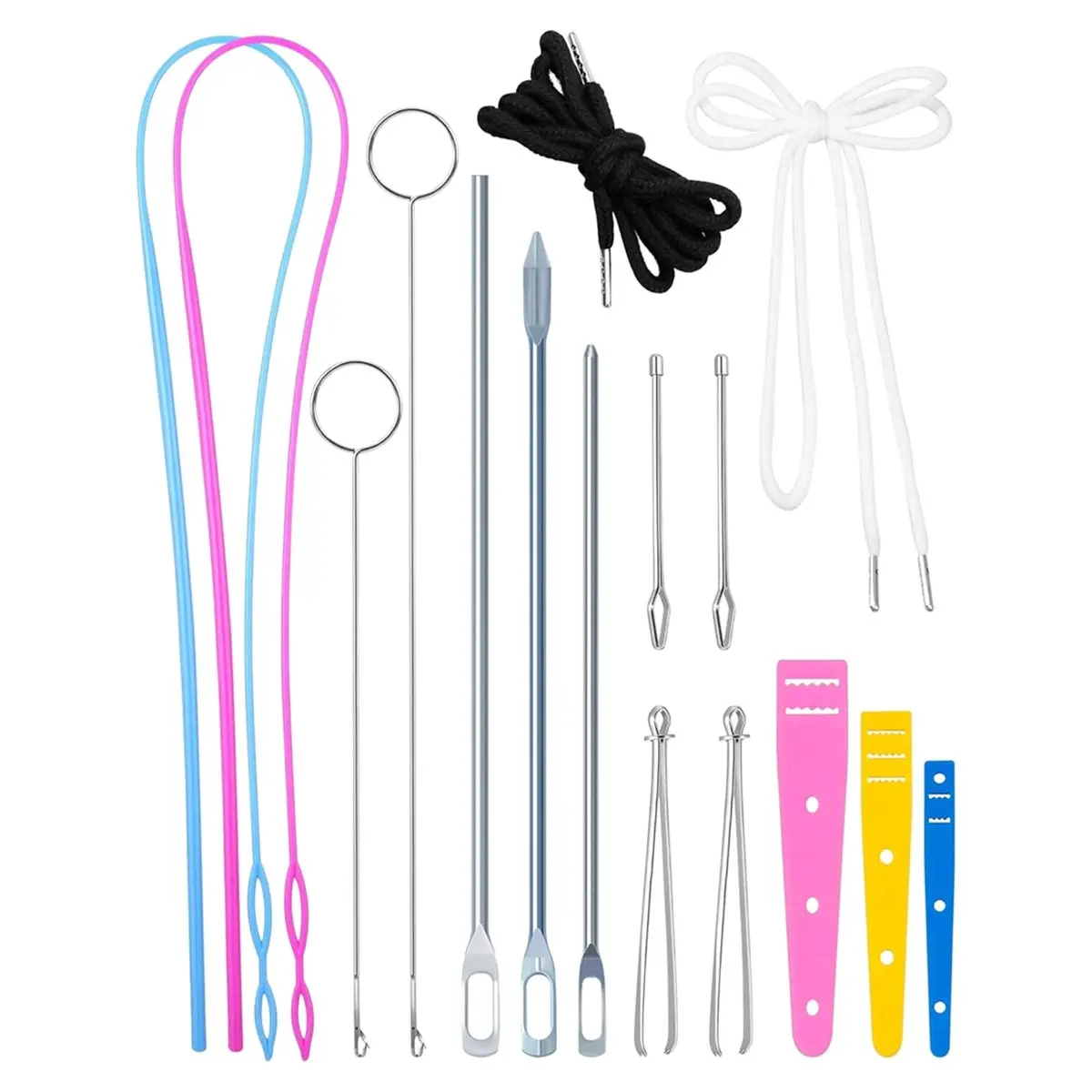 Drawstring Sewing Tool Kit -Circular Sewing Tools for Easy Threading of Hoodies, and Pants, Drawstring and Sewing Tools.