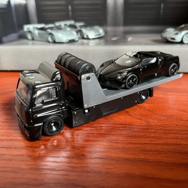 Hot Wheels 1/64 Premium Collector Set Fleet Street Porsche Mclaren Mercedes-Benz GMH39 Collectible Car Toys Diecast Vehicle