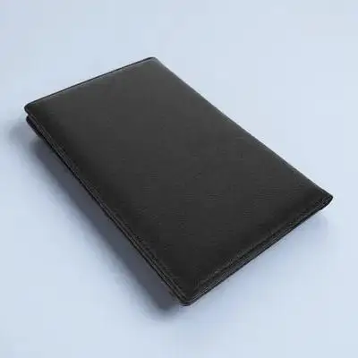 

Compact Check Book Restaurant Menu Folder with High-Class Material Simple Design for Bar Home Use Portable Writing Board Server