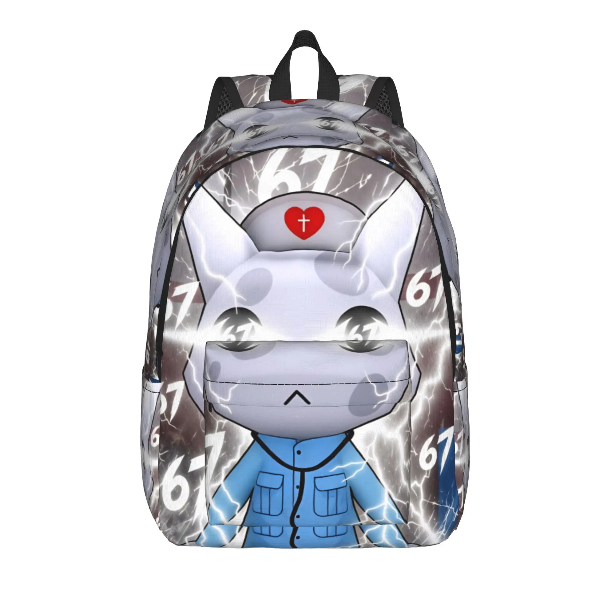 Animal Hospital Anomaly Backpack Female  Lightweight Backpacks Polyester Kawaii School Bags Trekking Colorful Rucksack