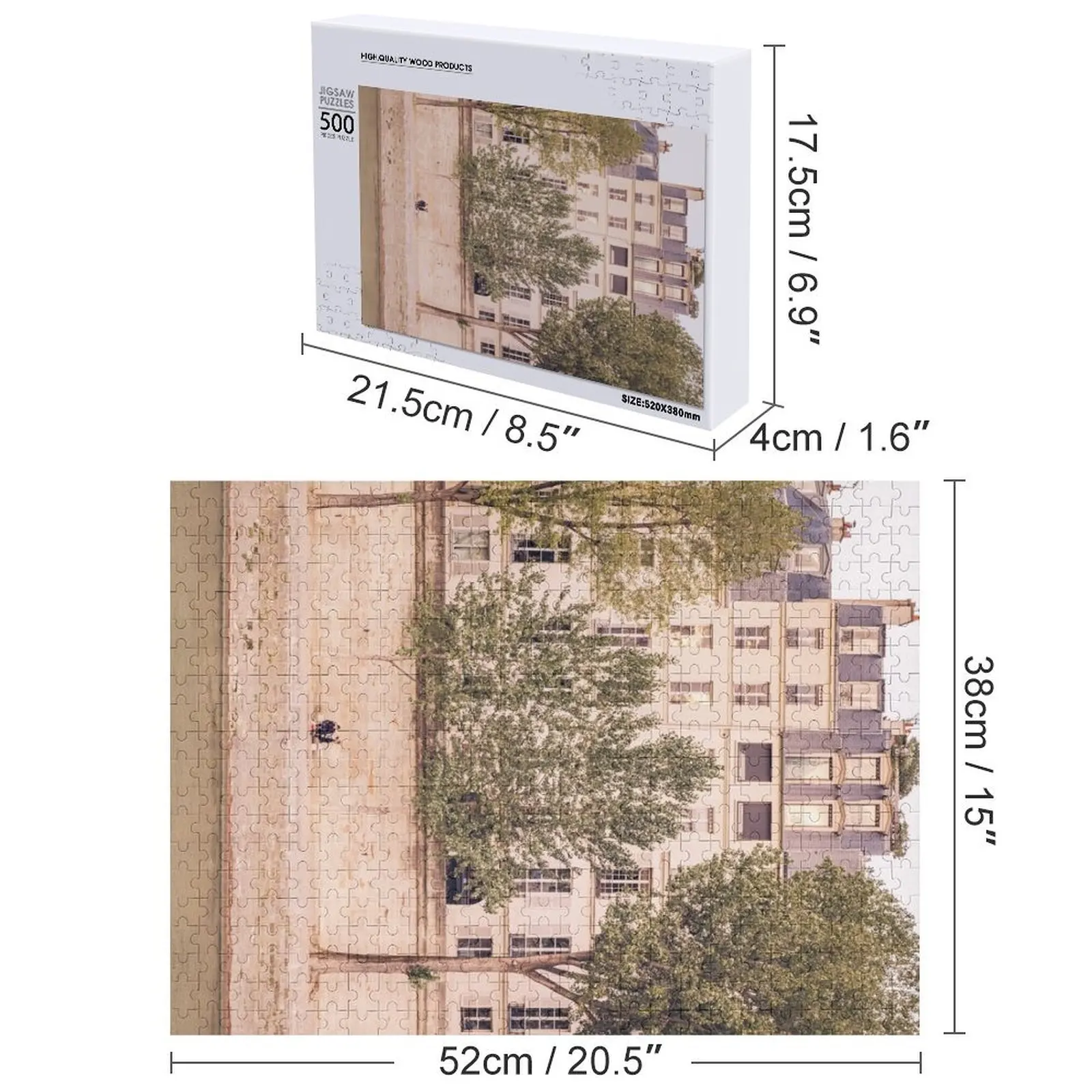 Vous, moi et la Seine - Paris voyage et architecture photographie Puzzle Nom personnalisé Photo personnalisée Puzzle animal
