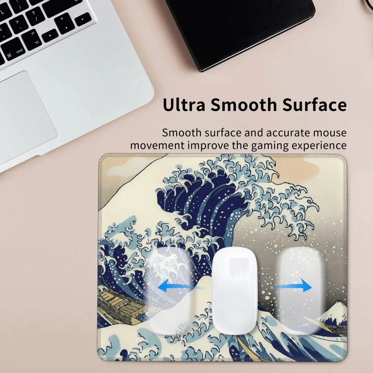 Great Wave Of Kanagawa Mouse Pad Computer Keyboard Mouse Mat Gamer PC Desk Mat Office Table Mats