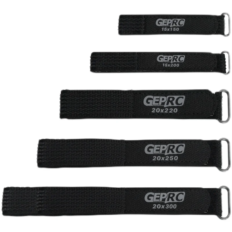 5PCS GEPRC Battery Strap 15X150mm 15X200mm 20X220mm 20X250mm 20X300mm Good Wear Resistance High Tensile Strength for FPV Drone