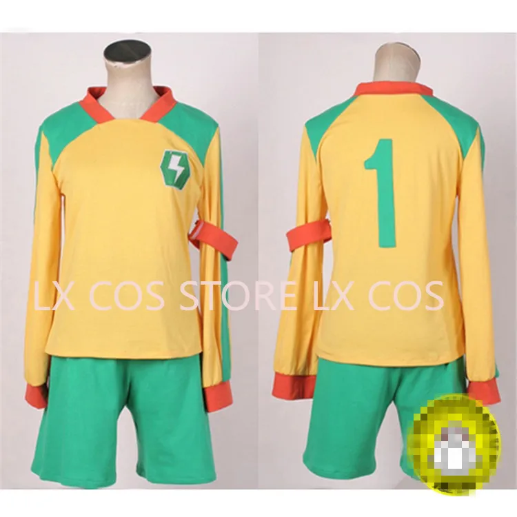 Anime Inazuma Eleven cosplay Japan team uniforms Halloween party Daily sportswear costume