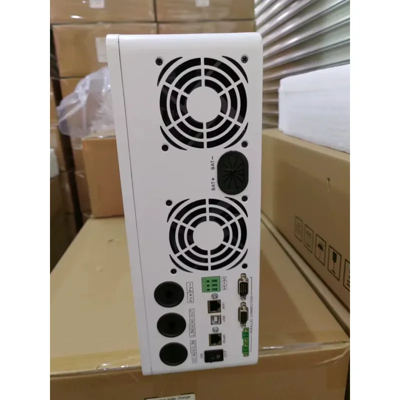 off Grid Split Phase Inverter 120v 240v 5kw 6kw 24v 48v Solar Inverter Hybrid with 100a Mppt Charge Controller