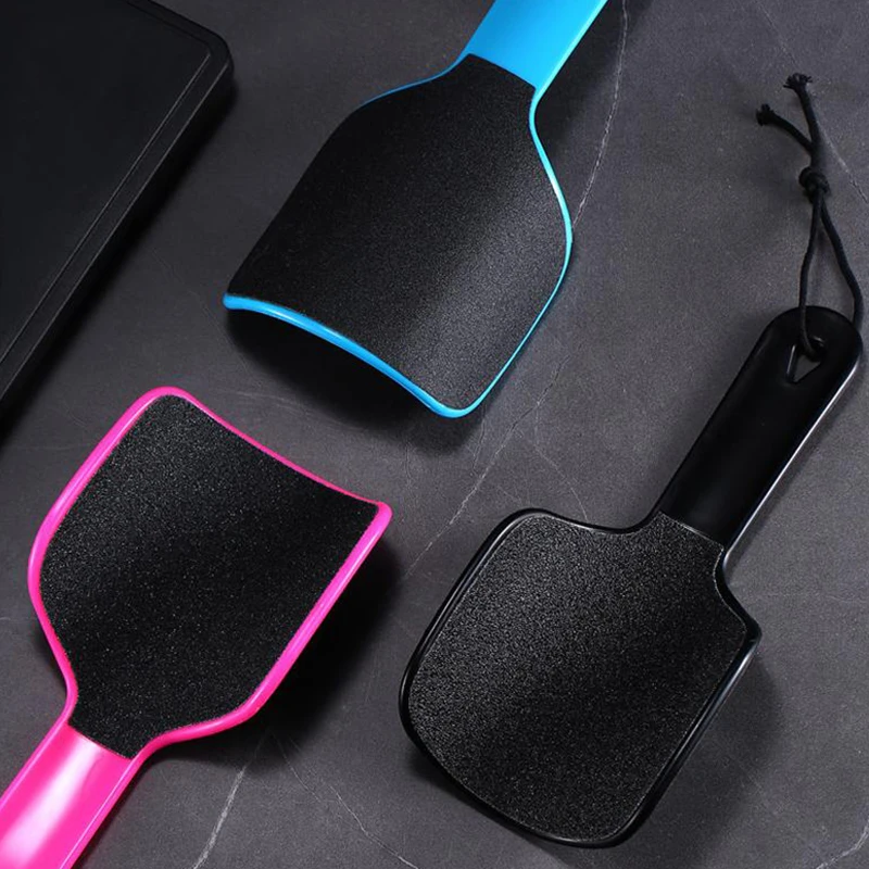 ตะไบเท้าโค้ง ขจัดหนังด้านและตาปลา สำหรับเท้า ตะไบเท้าสองด้านแบบมืออาชีพ ตะไบเท้ารูปตัวยู เครื่องขัดเท้า