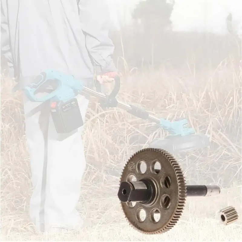 550 Type Chain Saw Brushless Motor Gears; 14-Teeth Mini Gear Assembly with Shaft for Power Tools
