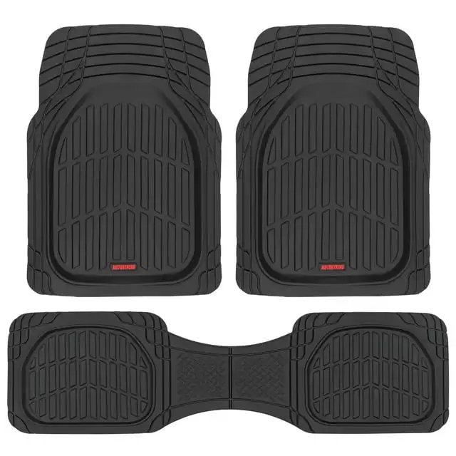 

Motor Trend FlexTough Contour - Deep Dish Heavy Duty Rubber Car Floor Mats