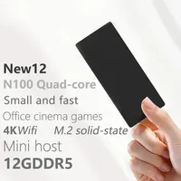 SZBOX S1 Alder Lake N100 Windows 11 Mini PC Stick DDR5 12GB 16GB 256GB NVME SSD WIFI BT 4K 1000M Desktop Gaming Computer