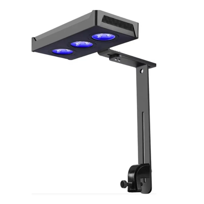 Full Spectrum Fish tank Planted Light Waterproof Freshwater Adjustable Bracket 30w Coral Reef Used Led Aquarium Lighting