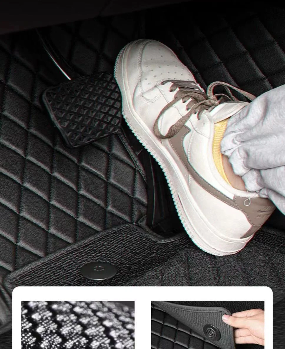 Car Mats For Audi Q5 8R MK1 2009-2017 Durable Anti Dirt Carpet Auto Floor Mat Set Car Interior Accessories view 5