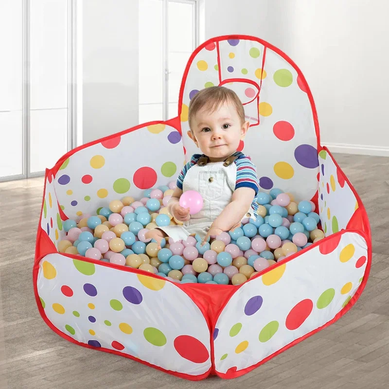 Montessori Baby Play Tent Ball Pool Sport Toys Portable Folding Play House Puzzle Toys for Boys Girls Toddler Birthday Gift