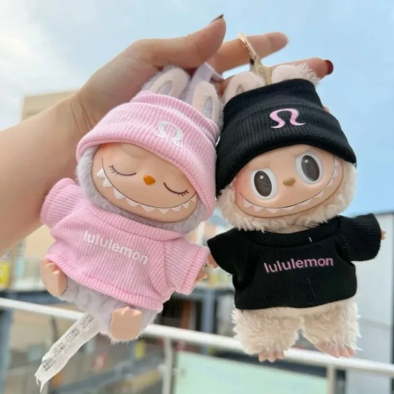 Vêtements uniquement] Boîte aveugle de première seconde et troisième génération, vêtements en rabub, LABUBU, remplace le costume décontracté tendance, chapeau élastique, nouveau