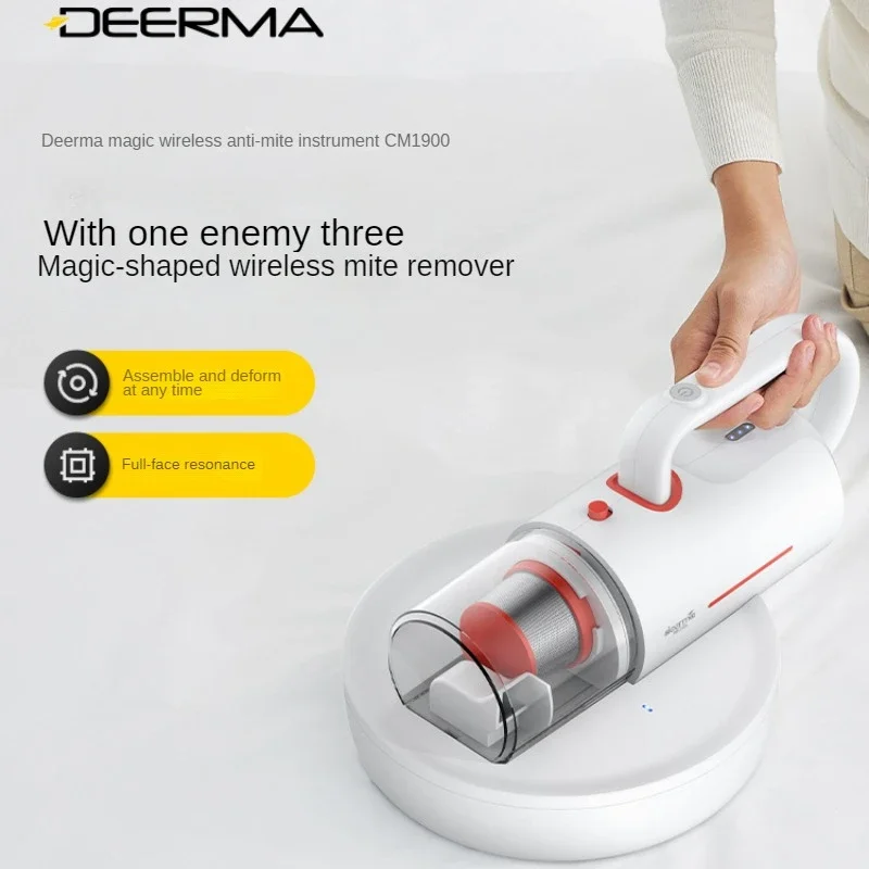 

Deerma Wireless Mite Removal Device Household Bed Vacuum Cleaner UV Bed Removal Mite Removal Artifact Home Appliances