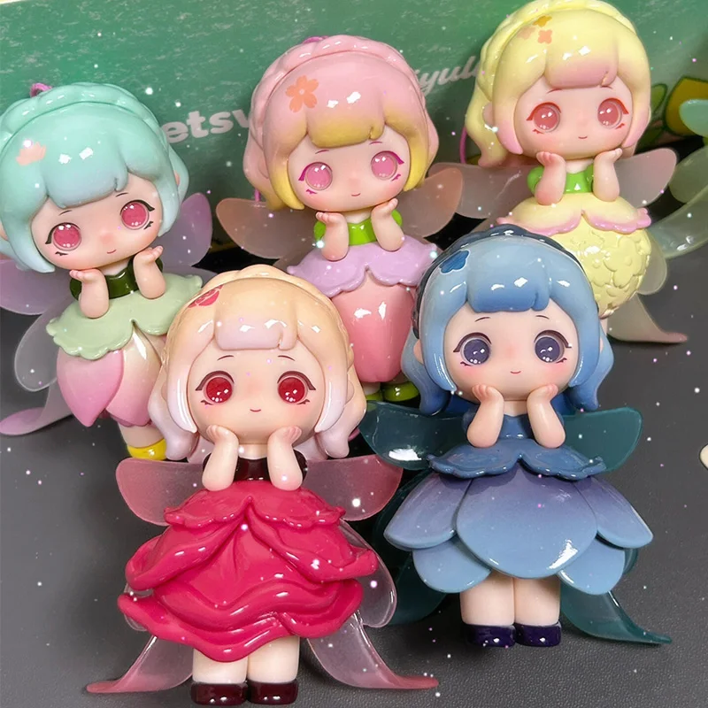 Seraページ　創作ビスクドール『flower fairy II 』 Ziyuli Flower Spirit Whisper Series Blind Box Ziyuli Action Figure