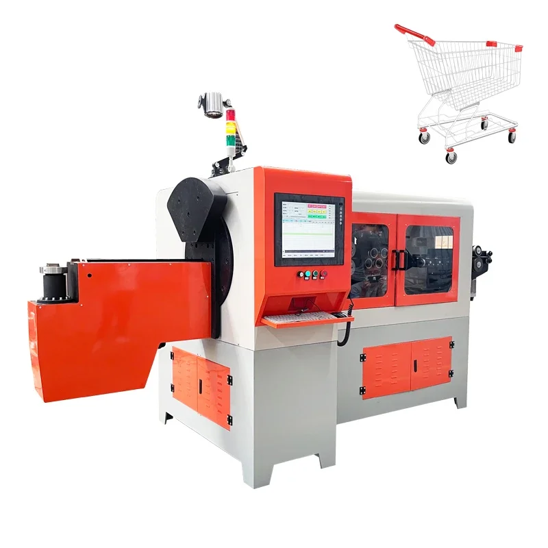 Competitive prices 3d 2d cnc wire bending machine wire cutter machine bending machine for iron steel