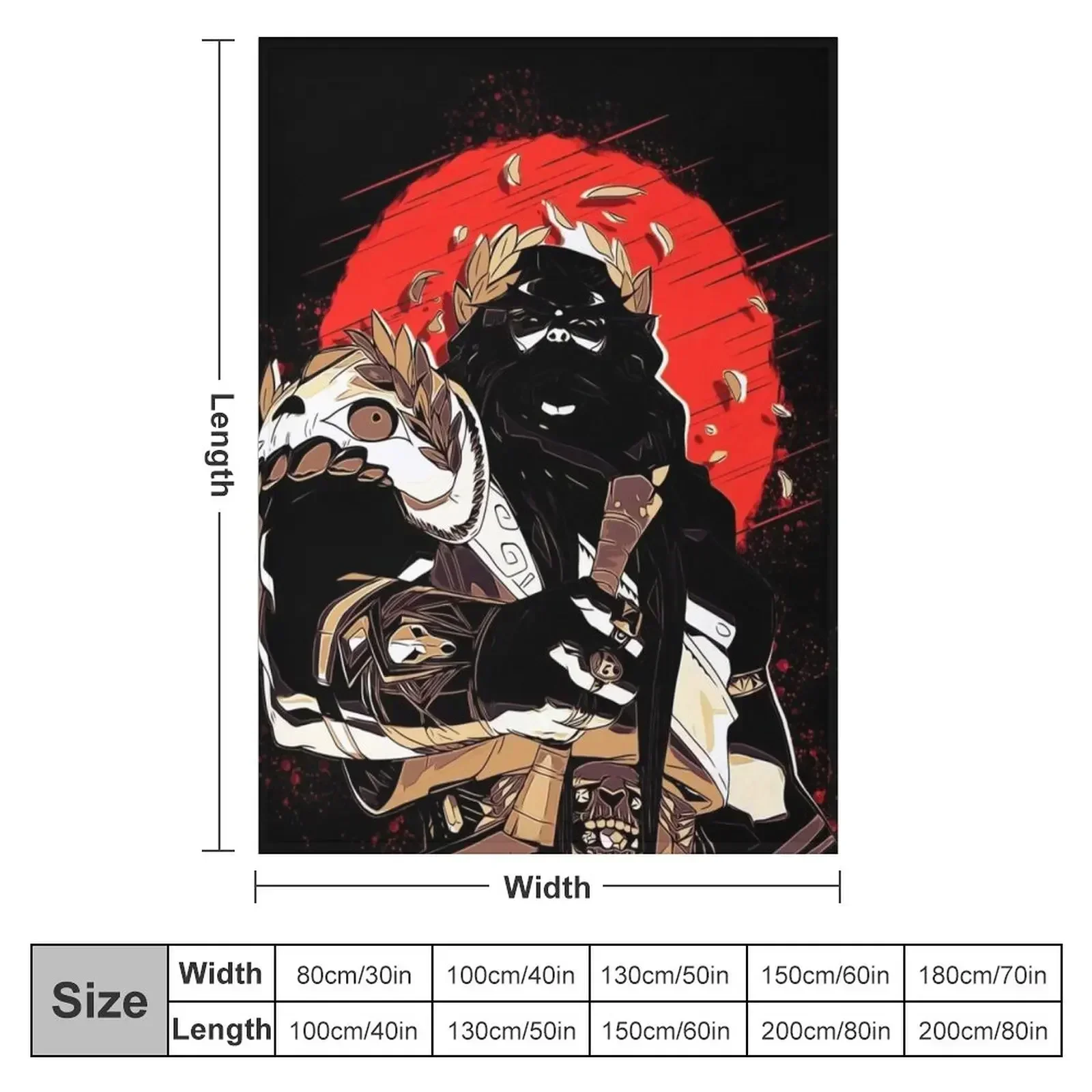 The Hades Throw Blanket couch cozy soft plush fuzzy picnic outdoor blanket