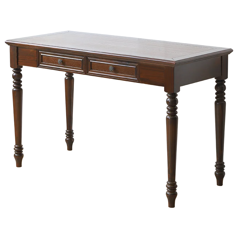 All Solid Wood American Simple Modern Desk Light Luxury Home Writing Desk Bedroom Study Desk