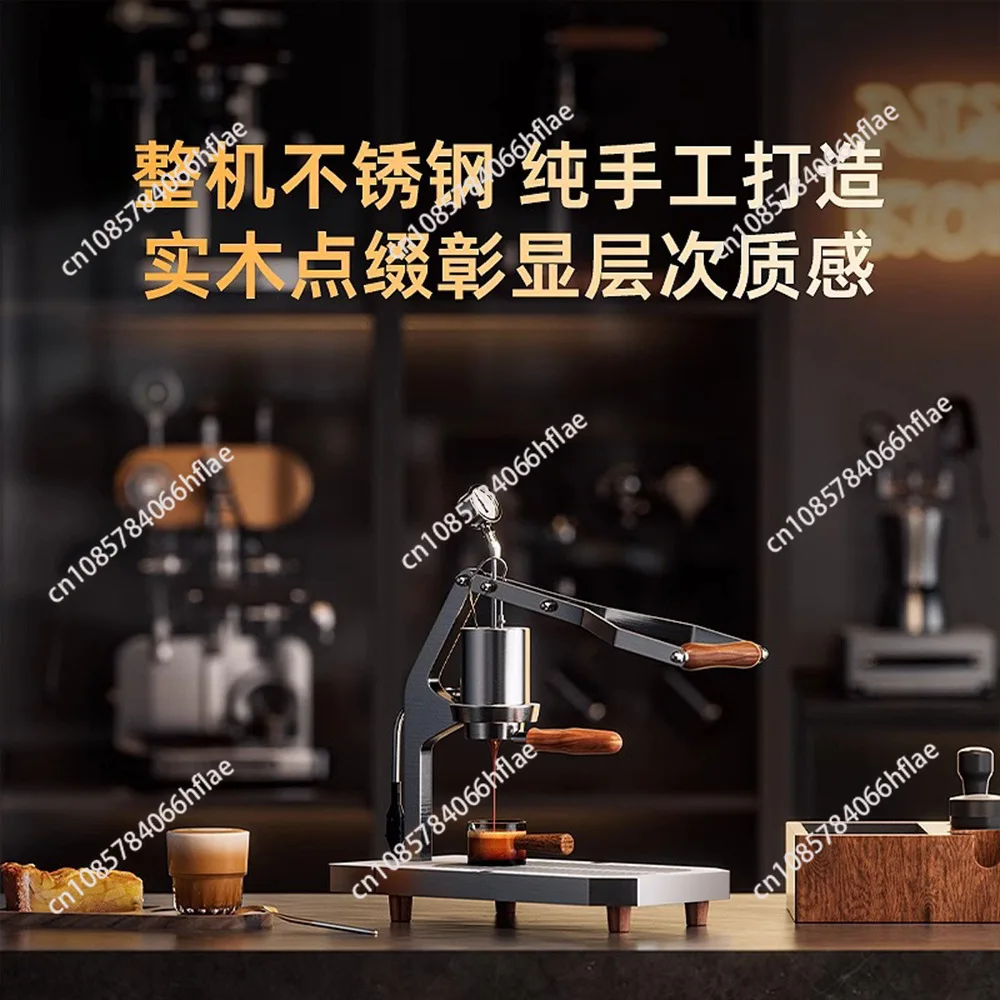 Small Hand Pressure Espresso Machine For Home & Commercial Coffee Making