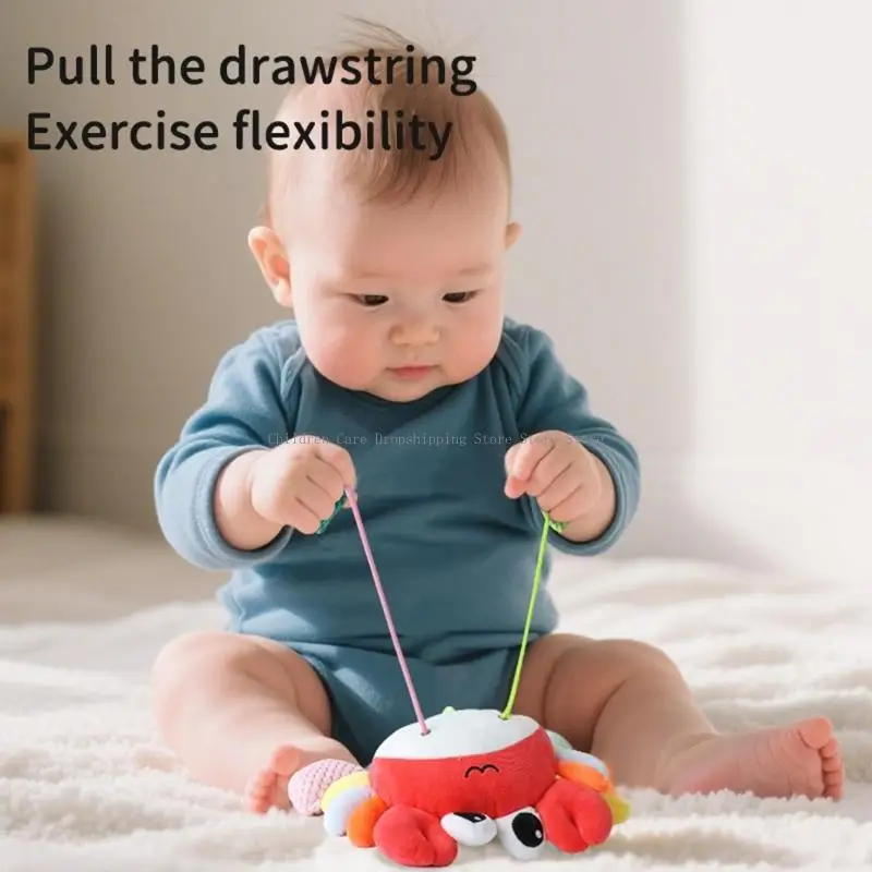 Musical Mobile Cartoon Racet Hanging Toy for Baby Bed Poustre